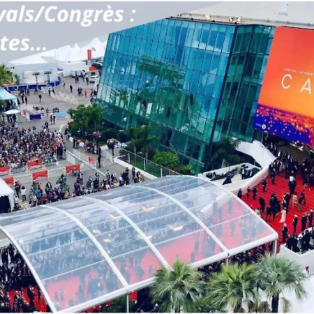 3 - 2 Min Du Palais - Climatisé - Calme Cannes